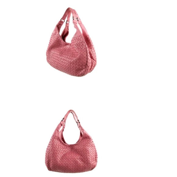 Bottega Veneta Woven Soft Pink Leather Hobo Relaxed Shape - Picture 3 of 3